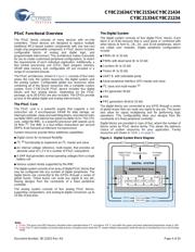 CY8C21634-24LTXIT datasheet.datasheet_page 4