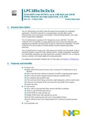 LPC1837JET100E Datenblatt PDF