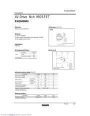 RSQ045N03 datasheet.datasheet_page 1