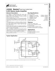 LM4866MTEX datasheet.datasheet_page 2