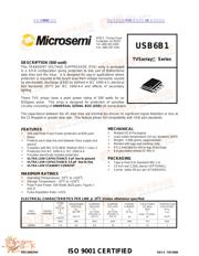 USB6B 数据规格书 1