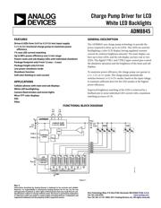 ADM8845ACPZ 数据规格书 1