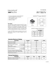 IRF7807V datasheet.datasheet_page 1