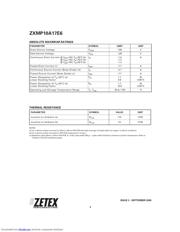 ZXMP10A17E6 数据规格书 2