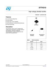 STTH310S datasheet.datasheet_page 1