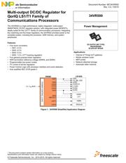 MC34VR500V1ES 数据规格书 1