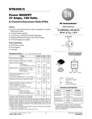 NTB35N15T4G datasheet.datasheet_page 1