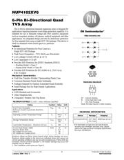 NUP4102XV6T1G 数据规格书 1
