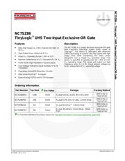 NC7SZ86P5 datasheet.datasheet_page 1