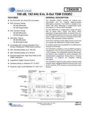 CS42436-CMZR datasheet.datasheet_page 1