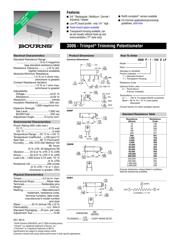 3006P-1-205/43P/89PR 数据规格书 1