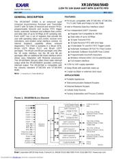 XR16V564 数据规格书 1