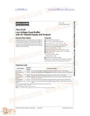 74LCX125 datasheet.datasheet_page 1