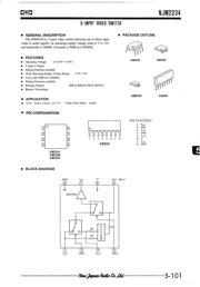NJM2234 数据规格书 1