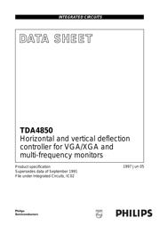 TDA4850 datasheet.datasheet_page 1