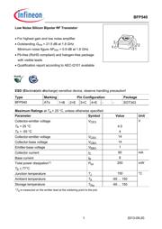 BFP540 数据规格书 1