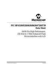 PIC18F8520-I/PTG datasheet.datasheet_page 1