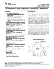 BQ24074RGTTG4 datasheet.datasheet_page 1