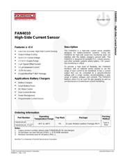 FAN4010IL6X datasheet.datasheet_page 1