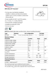 BFP196 数据手册