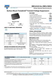 SMCJ160CA-E3/57T 数据规格书 1