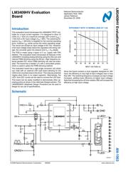 LM3409HVEVAL 数据规格书 2