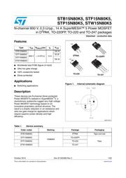 STW13N80K5 datasheet.datasheet_page 1