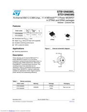 STD15N65M5 datasheet.datasheet_page 1