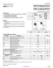 IRFR4620 datasheet.datasheet_page 1