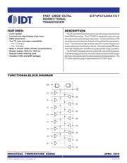 74FCT2245CTQG8 datasheet.datasheet_page 1