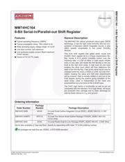 MM74HC164MTCX datasheet.datasheet_page 1