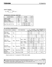 TC7S04F datasheet.datasheet_page 2