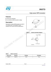 2N3773 datasheet.datasheet_page 1