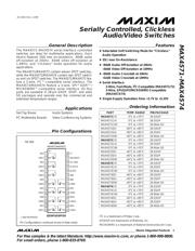 MAX4573CAI+T datasheet.datasheet_page 1