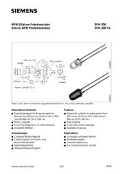 SFH300 数据规格书 1