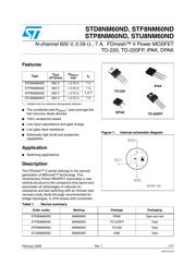 STD8NM60ND datasheet.datasheet_page 1