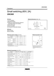 2SK3065T100 Datenblatt PDF