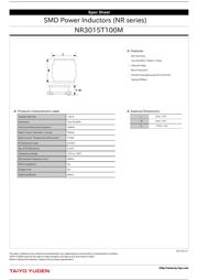 NR3015T100M datasheet.datasheet_page 1