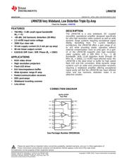 LMH6738MQ datasheet.datasheet_page 1