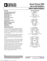 AD8541 Datenblatt PDF