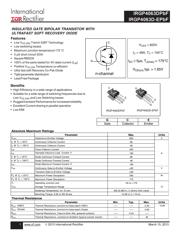 IRGP4063DPBF Datenblatt PDF