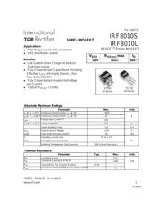 IRF8010 datasheet.datasheet_page 1