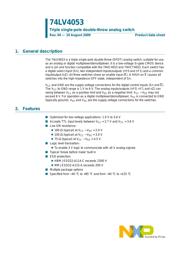 74LV4053PW,112 datasheet.datasheet_page 1