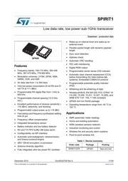 SPIRIT1QTR datasheet.datasheet_page 1