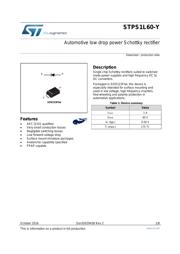 STPS1L60ZFY 数据规格书 1