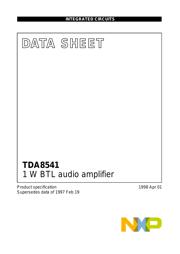 TDA8541 datasheet.datasheet_page 1