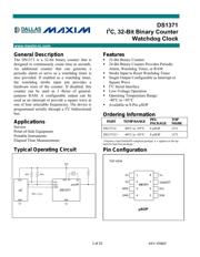 DS1371U+T&R datasheet.datasheet_page 1