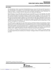 TMS320C6205GHK200 datasheet.datasheet_page 5
