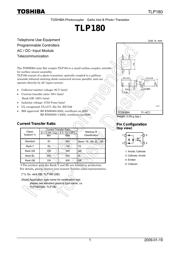 TLP180GB Datenblatt PDF