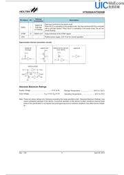 HT9200A datasheet.datasheet_page 3